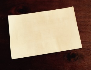 This is an innocuous looking piece of paper. Folded in half. What you can't see, on the inside, is the result of my HIV test. It's my business. It's Teri's business. It's my doctors' business. That's about it.